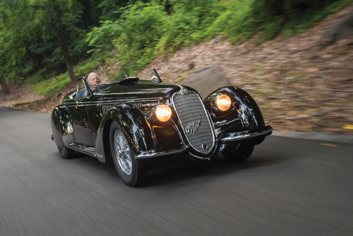 1939 Alfa Romeo 8C 2900B Lugo Spider by Touring offered at RM Sotheby’s Monterey live auction 2016